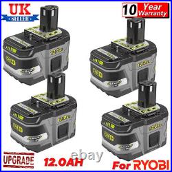 18V 12.0Ah Genuine Lithium Battery For Ryobi P108 ONE+ Plus RB18L40 RB18L50 P104