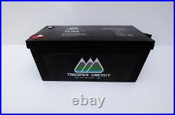 200 ah Lithium Ion Lifepo4 12v leisure battery bluetooth and heated motorhome