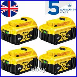 20x FOR DeWalt DCB184 18V Li-ion XR With LED Charge Indicator Power Tool Battery