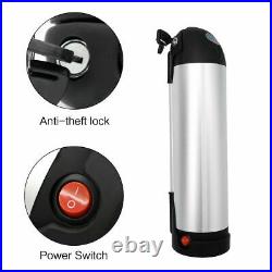 24V 10Ah Lithium-ion Bottle Electric Bicycle Battery Anti-theft For 250W E-bike