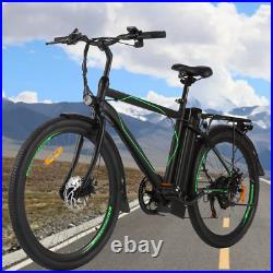 26 inch Electric Bikes Mountain Bike Ebike, 25km/h 36V E-Citybike Bicycle Unisex