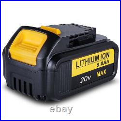 2X For Dewalt DCB184 18V/20V Lithium-Ion XR 9.0Ah Battery DCB182 Flexvolt DCB547
