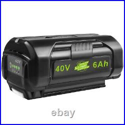 2X For Ryobi OP40404 40V 6.0Ah Lithium-Ion Battery OP4040 OP4015 OP40261 OP4026