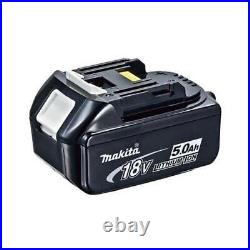 2 x Genuine Makita 18V 5.0Ah LXT Lithium Battery BL1850 + DC18SD 240v Charger