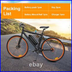 36V10Ah (370Wh) Lithium-ion Electric Bicycle E-Bike Bottle Black Battery