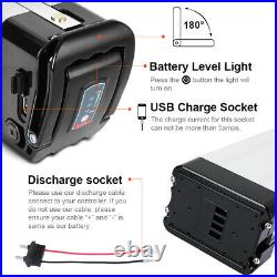 36V15Ah Electric Bike E-bike Lithium-ion Battery Lockable with USB Charging