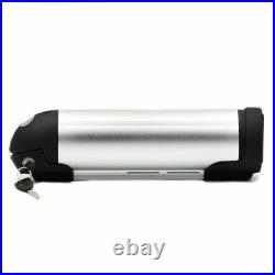 36V 10AH Silver Bottle Lithium Li-ion Battery for Electric Bicycle E-Bike 350W