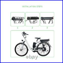 36V 13AH 250W 350W 500W Battery lithium li-ion Bicycle Electric E-Bike Rear Seat