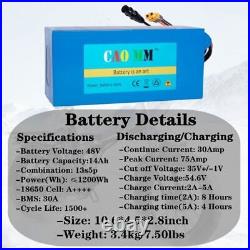 36V 48V 10Ah 20Ah Lithium ion E-Bike Battery For Electric Bicycles Mountain Bike