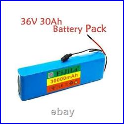 36v Ebike Battery Pack 30ah Li-ion Motorcycle Scooter E-bike 500w With Charger