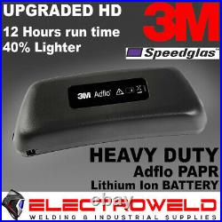 3M Speedglas Heavy Duty Battery for Welding Helmet ADFLO PAPR, Li-ion 837631