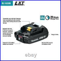 3 x Makita BL1820B 18v Lithium Ion 2.0ah Batteries BL1820 Battery Indicator