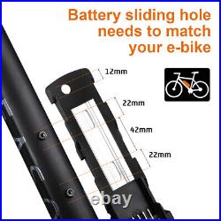 48V13Ah E-Bike Electric Bicycl Lithium-ion HL Battery with USB 2A Charger