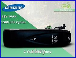 48V 10Ah 1000W Lithium Ion Ebike Electric Bicycle Battery e Bike Battery Pack