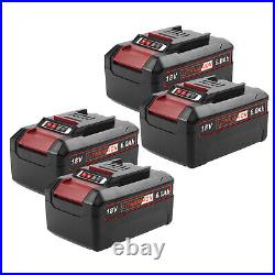 4X For Einhell 18V 6.0Ah Lithium-ion battery PXC X-Change Power 3 Light LED Tool