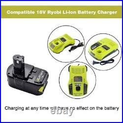 4X For RYOBI P108 18V One+ 12.0Ah Plus High Capacity Battery 18 Volt Lithium-Ion