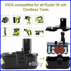 4X For RYOBI P108 18V One+ 12.0Ah Plus High Capacity Battery 18 Volt Lithium-Ion