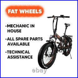 500w 48v 17.5ah Samsung Battery Fat Wheels II Electric Bike / E-moped Bicycle