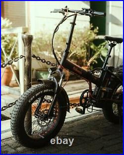 500w 48v 17.5ah Samsung Battery Fat Wheels II Electric Bike / E-moped Bicycle