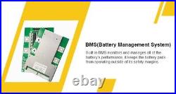 51.2v 100ah 5120Wh Lifepo4 Lithium-ion Battery 6000+ Cycle Life
