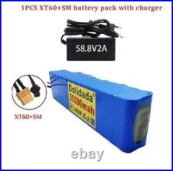 52V 30Ah 1000w Scooter Battery E-Bike Li-ion Lithium Battery Electric Bicycle