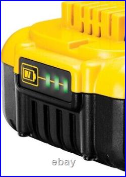5 x Dewalt DCB184 5.0ah 18v XR Lithium Ion Li-Ion Battery LED Charge Indicator
