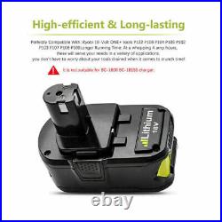 6.0AH 9 AH P108 Battery For Ryobi P108 18V One+ Plus Lithium-Ion RB18L40 P109 UK