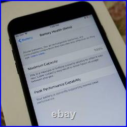 Apple iPhone 7 Plus 128GB Black Unlocked pristine looks new 100%battery health
