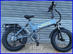 B STOCK MATE X Electric Bike / Grey / 14Ah/ 250W / Free Delivery + 1Yr Warranty