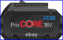Bosch 1600A016GK ProCORE GBA 18v 8.0Ah Lithium Ion Battery Cordless