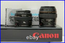 Canon EOS 5D Mark III mit 50mm 1.4 und 85mm 1.8 objektiven und Batteriegriff