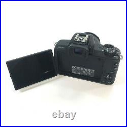 Canon EOS M50 24.1MP Mirrorless Camera 15-45mm STM Lens Charger Battery SD Card