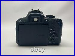 Canon EOS Rebel T7i DSLR (Body Only) + Battery And Charger