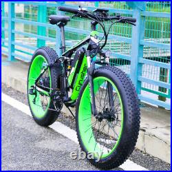 Cyrusher Electric Bike XF800 1000W 48V Electric Mountain Bike 4.0 Fat Tire Bike