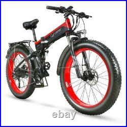 Cyrusher Electric bike XF690 1000W 48V electric mountain bike 4.0 fat tire Bike