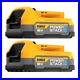 DEWALT DCBP034-XJ 18V XR Compact Power Stack Lithium-Ion Battery Set of 2 NEW