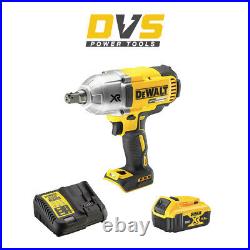 DeWalt DCF899N 18V Brushless Cordless Impact Wrench with 1 x 5Ah Battery & Charger