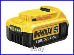 Dewalt DCB182 2 x 4.0ah 18v XR Lithium Ion Li-Ion Batteries with DCB105 Charger