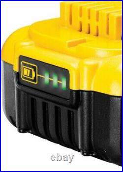 Dewalt DCB184 5.0ah 18v XR Lithium Ion Battery Twin Pack + DCB115 Charger