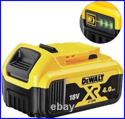 Dewalt DCB184 5.0ah 18v XR Lithium Ion Li-Ion Battery Twin Pack LED Indicator