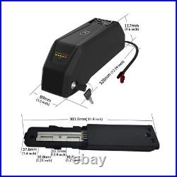 Ebike Battery 48V 15Ah Electric Bike Lithium Battery for 750W 1000W with Charger