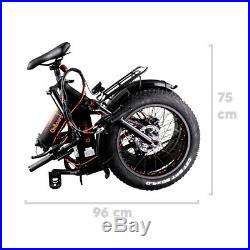 Electric Bike 350W Fat Tire 20 Folding Bicycle Cruiser 36V 10Ah Electric Ebike