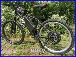 Electric Mountain Ebike 500w, 12.5Ah Lithium Battery, 26mph! CATHODE Made In UK