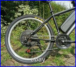 Electric Mountain Ebike 500w, 12.5Ah Lithium Battery, 26mph! CATHODE Made In UK