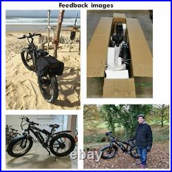 Electric Mountainbike 1000W Fat bike 26 Ebike 21 Speed Shimano 816Wh bicycle