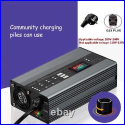 Fast Charge Li-ion LiPo Lifepo4 Lithium Battery Charger Curren Adjust 1A-10A FS