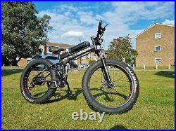 Fat Tyre Foldable Electric Mountain Bike 350With48V