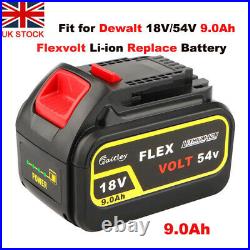 Fit for Dewalt 18V 54V FLEXVOLT XR 6Ah 9Ah LI-ION Battery Charger DCB546 DCB547