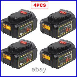 For DCB184 18V 6Ah Max XR Lithium-Ion Battery DCB182 DCB183 DCB206 DCC785 DCF885