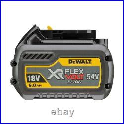 Genuine DeWalt DCB546 XR FLEXVOLT Convertible 18V/54V Lithium-Ion 6.0AH Battery